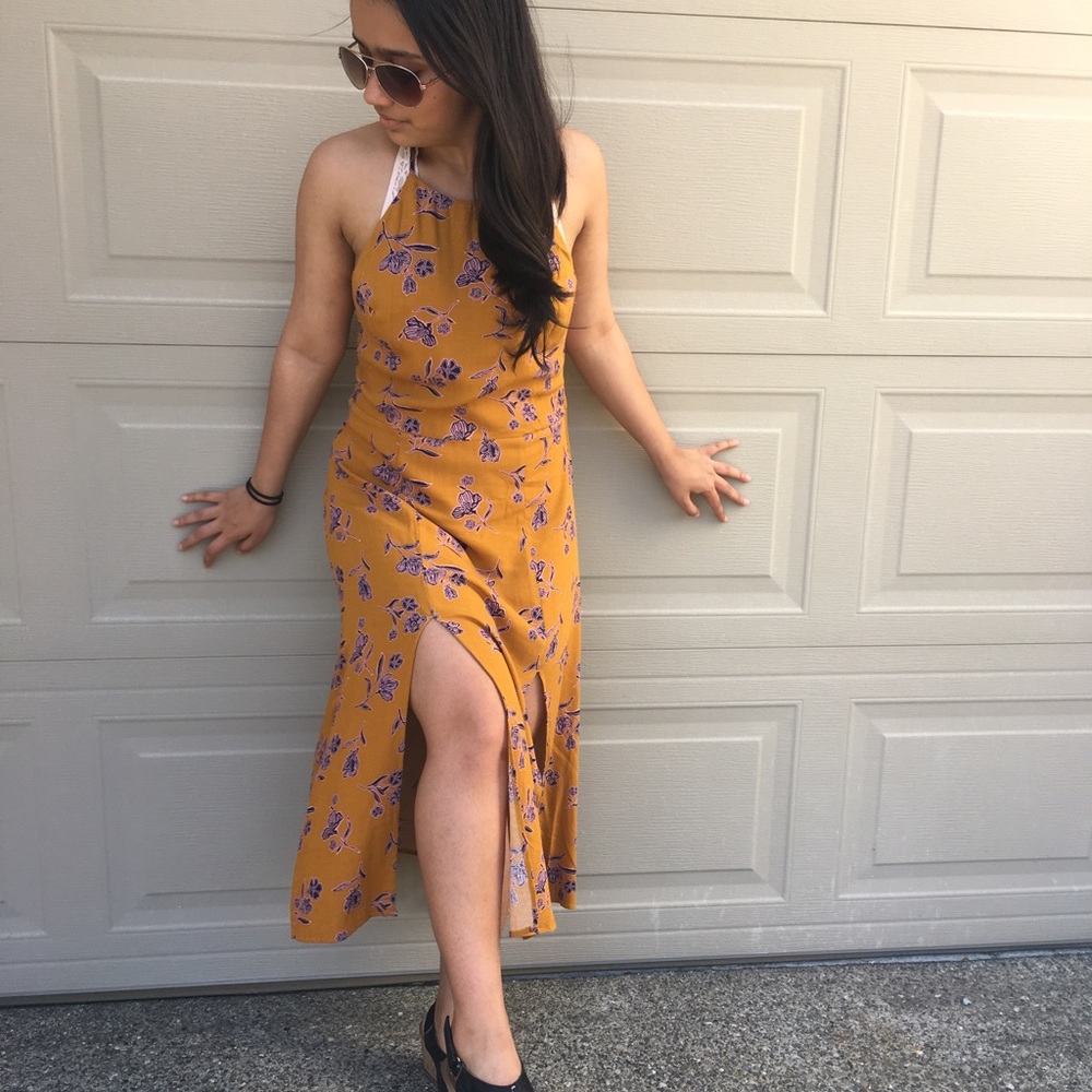 Floral Dress—worn ONCE